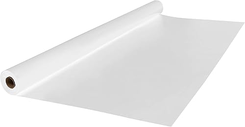 Miniatura 7 de Table Mate USA - Mantel desechable de plástico azul marino, 40 x 300 pies, hecho en los Estados Unidos, Navidad, graduación, cumpleaños, fiestas,