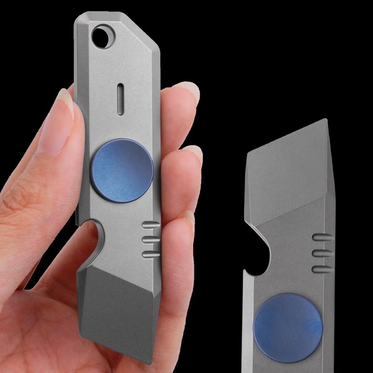 Titanium Pry Bar EDC brelok narzędzia kieszonkowy pry bar otwieracz do butelek mini łom wielofunkcyjne małe narzędzie