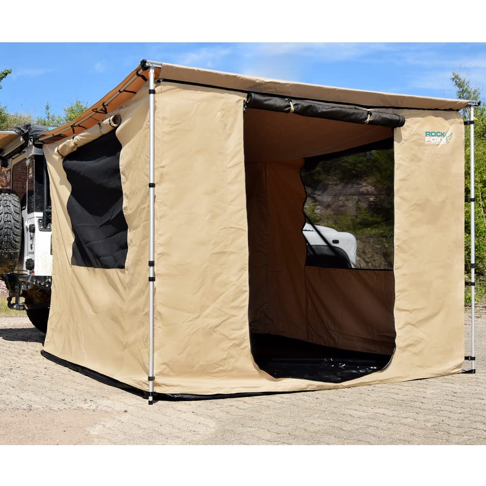 Camping Vorzelt Wohnwagen Auto Bus Wohnmobil Set für Rockfoxx Markise 250x300 cm