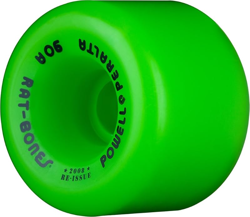 Powell-Peralta Rat Bones 60mm 90A ruedas de skate verdes (juego de 4)