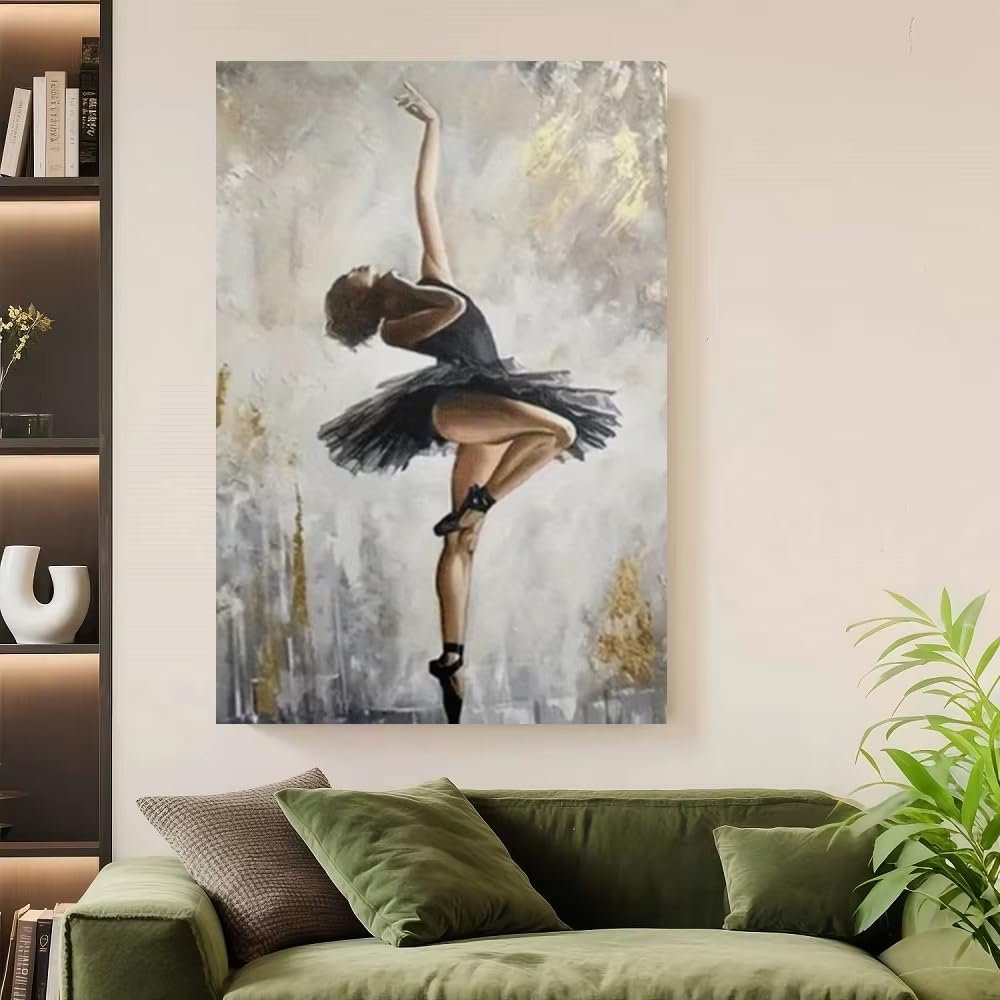 IHHGNB Canvas Poster Print Wall Art Abstract Pink And Gray Modern Artwork Lightweight Canvas Wall Pictures for Living Room(80x120cm(31x47in)/No frame)