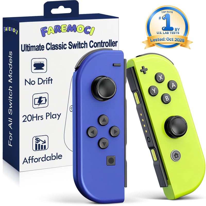 FAREMOCI Switch Controllers,Wireless...