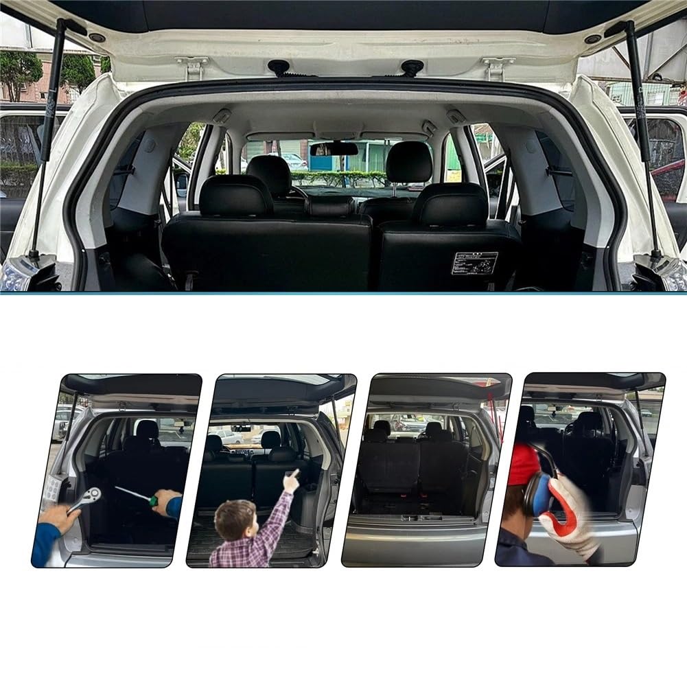 Przednie rozpórki gazowe maski do Mitsubishi dla Outlander 2007-2013 2 szt. tylny bagażnik kaptur rekwizyty pręt do amortyzatorów ramion