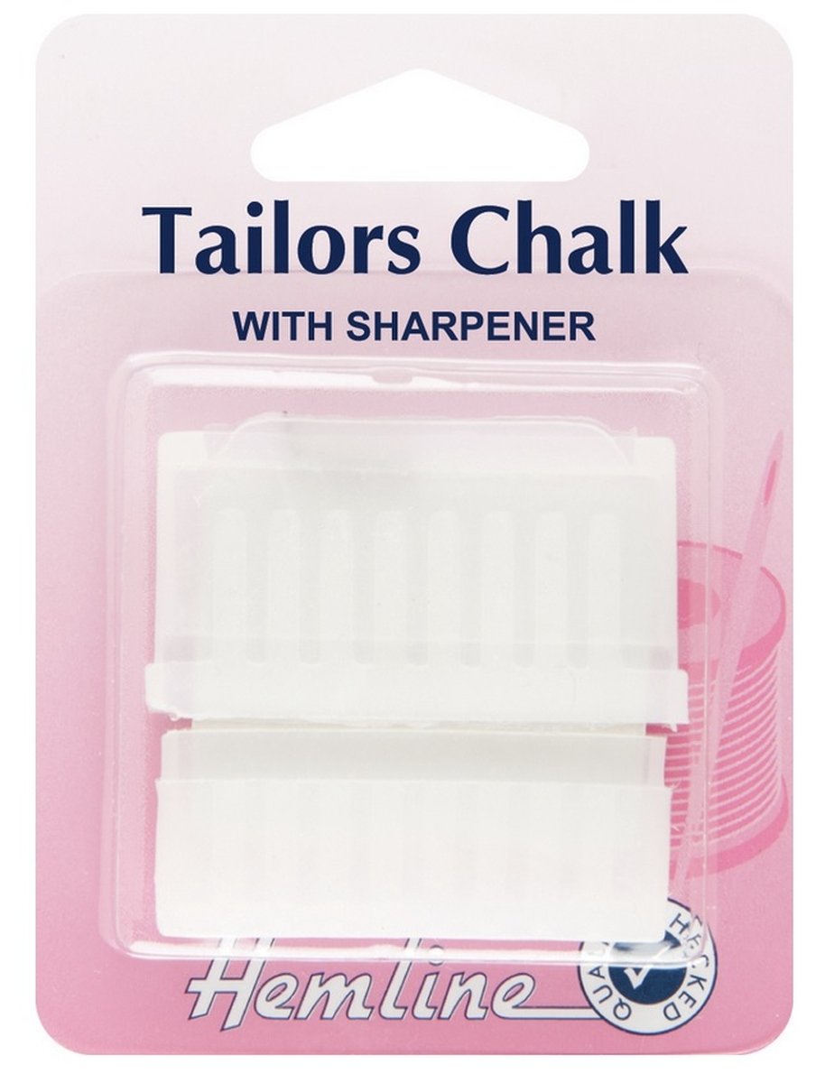 Hemline Tailor's Chalk with Sharpener