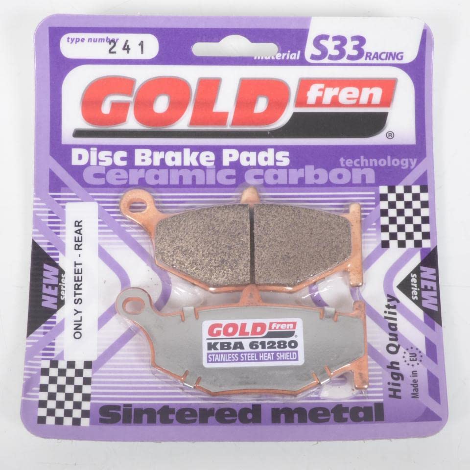 Plaquette de frein Gold Fren Suzuki GSR 400 ARD endurance maximale