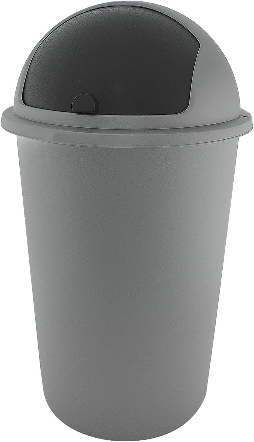 Guaranteed4Less 50L Rubbish Bin Garbage Kitchen Plastic Flip Roller Top