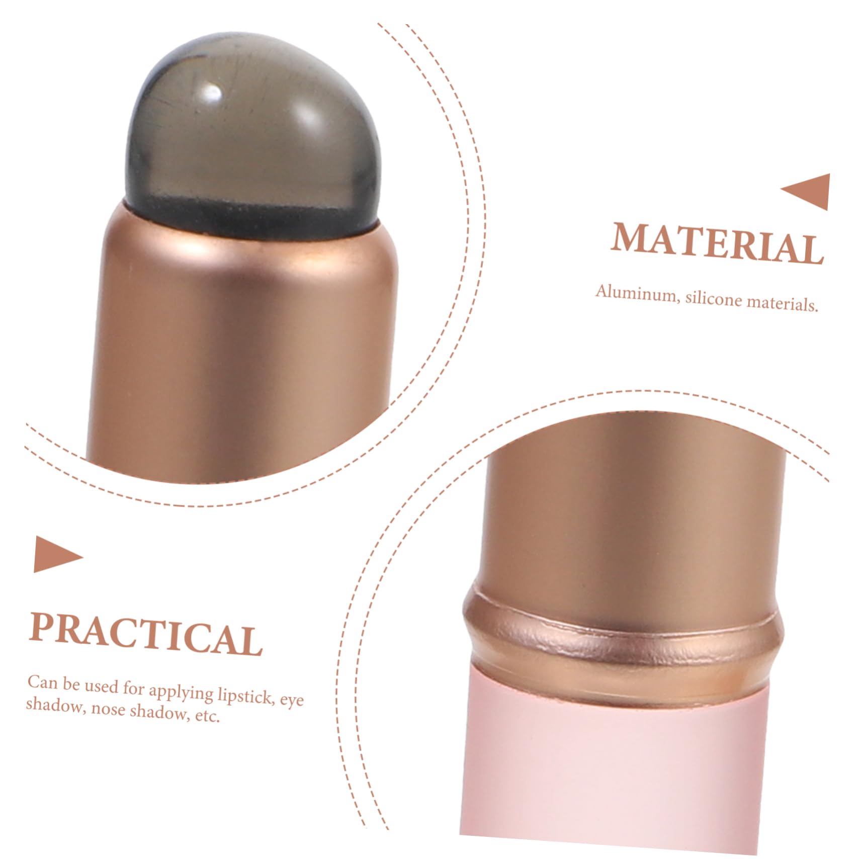 HAPINARY Lip Brush Lip Gloss Applicator for Women Portable Makeup Brush for Bulk Pigment