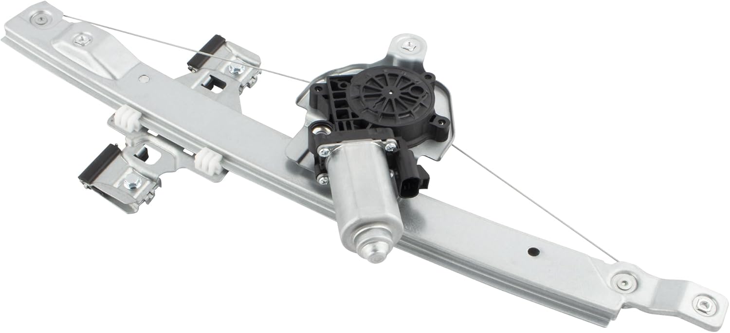 Rear Left Driver Side Power Window Regulator w/Motor Fit For Chevrolet Equinox 2010-2011, For GMC Terrain 2010-2011 Replace# 22803634