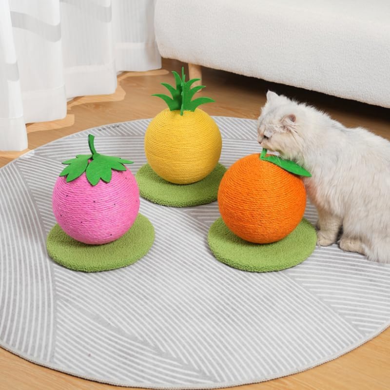 楽天市場】猫 爪とぎ 爪研ぎ 麻 ボール ガリガリ ダンボール じゃない 