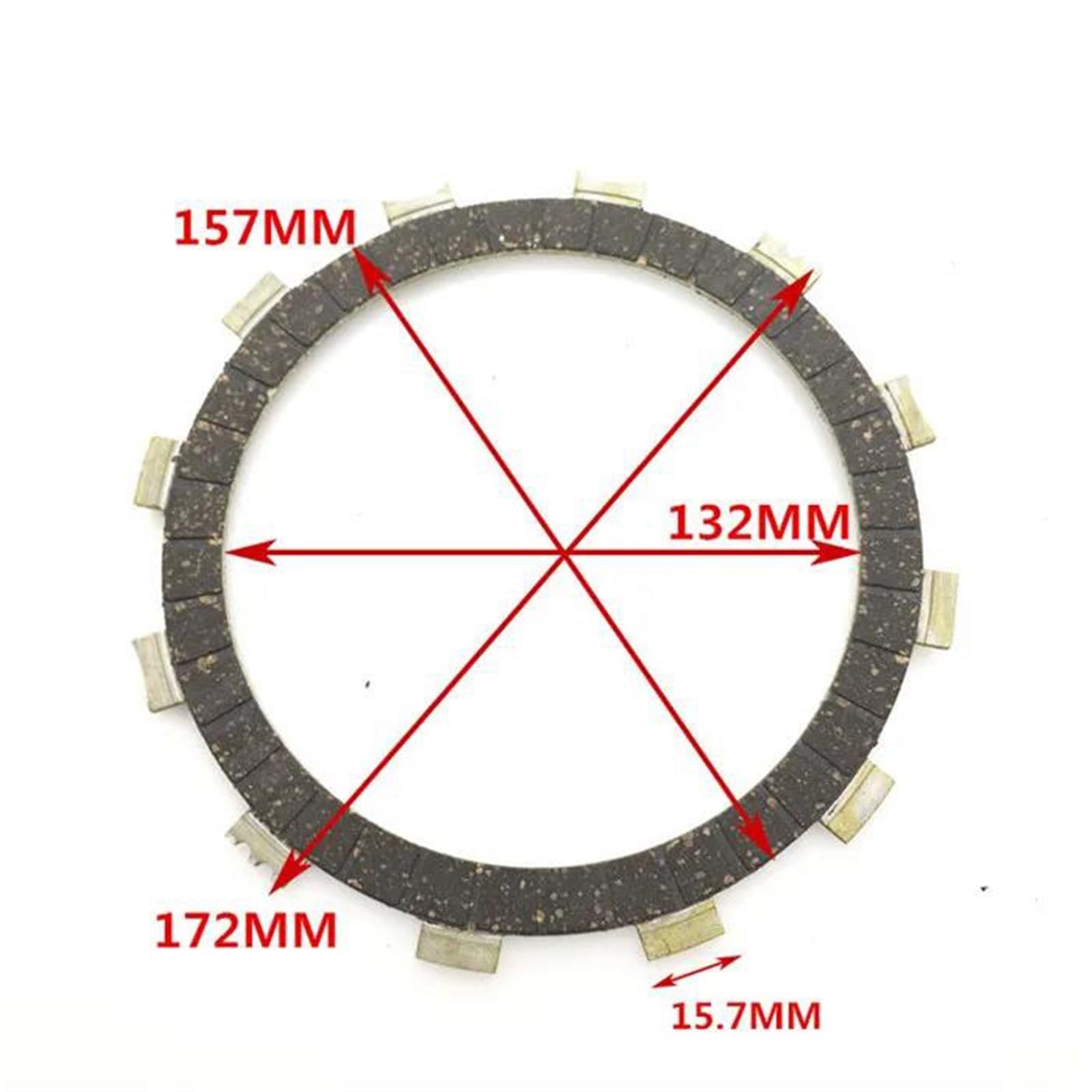 Parte della moto Dischi Frizione E Di Attrito Per Yamaha Vmax 1200 1985-2007 2006 2005 2004 2003 2002 2001 2000 1999 Ricambi Motore Per Moto