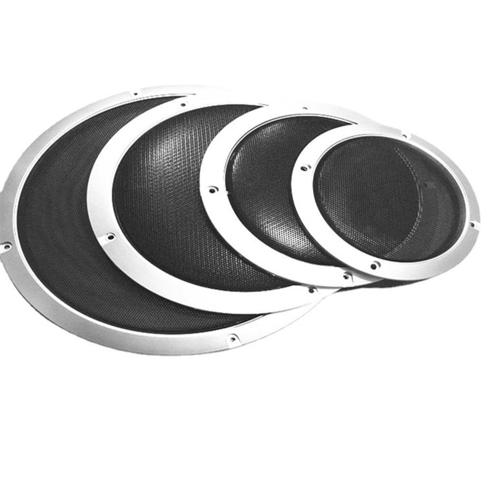 jojomis 5Pcs 2 Inch Speaker Grill Covers Round Metal Mesh Subwoofer Grills for Professional Audio DIY Decorative