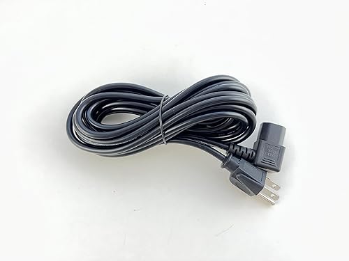 Miniatura 2 de OMNIHIL - Cable de alimentación C13 extra largo en forma de L de 15 pies compatible con purificador de aire Ivation Modelo: IVADGOZHEPA