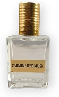 All Types Attar-Atar Essential Oil Parfum Oil Fragrance Perfume Unisex Men-Women Parfume Spray Scent Long Lasting Roll On Itar Semi Natural Non Alcoholic Volume:12ML (0.4 Fl Oz) (Carmine Red Musk)