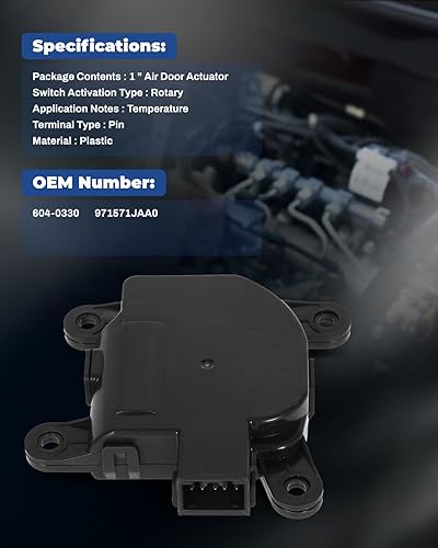 Miniatura 6 de Actuador de puerta de mezcla de calefactor HVAC AC - Ajuste directo para Hyundai Accent 2011-2014para Genesis Coupe 2010-2016para Tucson
