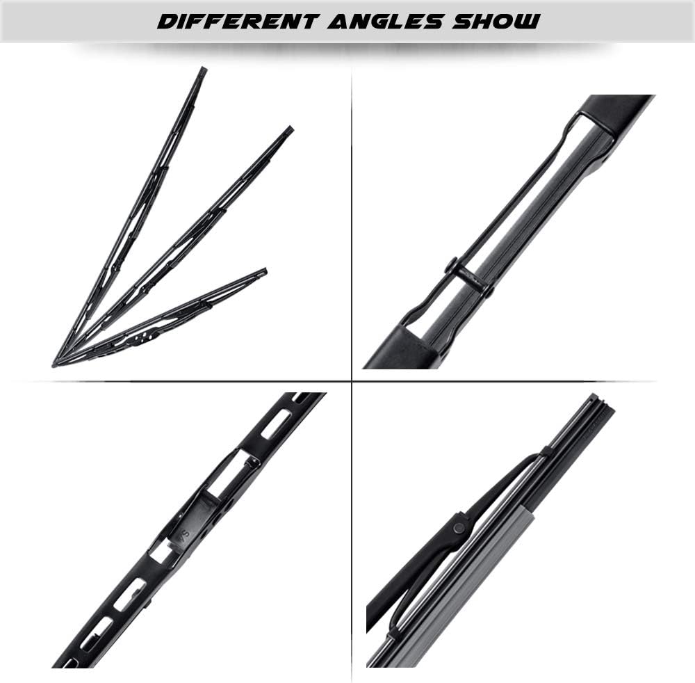OTUAYAUTO Front and Rear Windshield Wiper Blade Kit Replacement for Land Rover Range Rover Full Size, DKC000040 LR012047