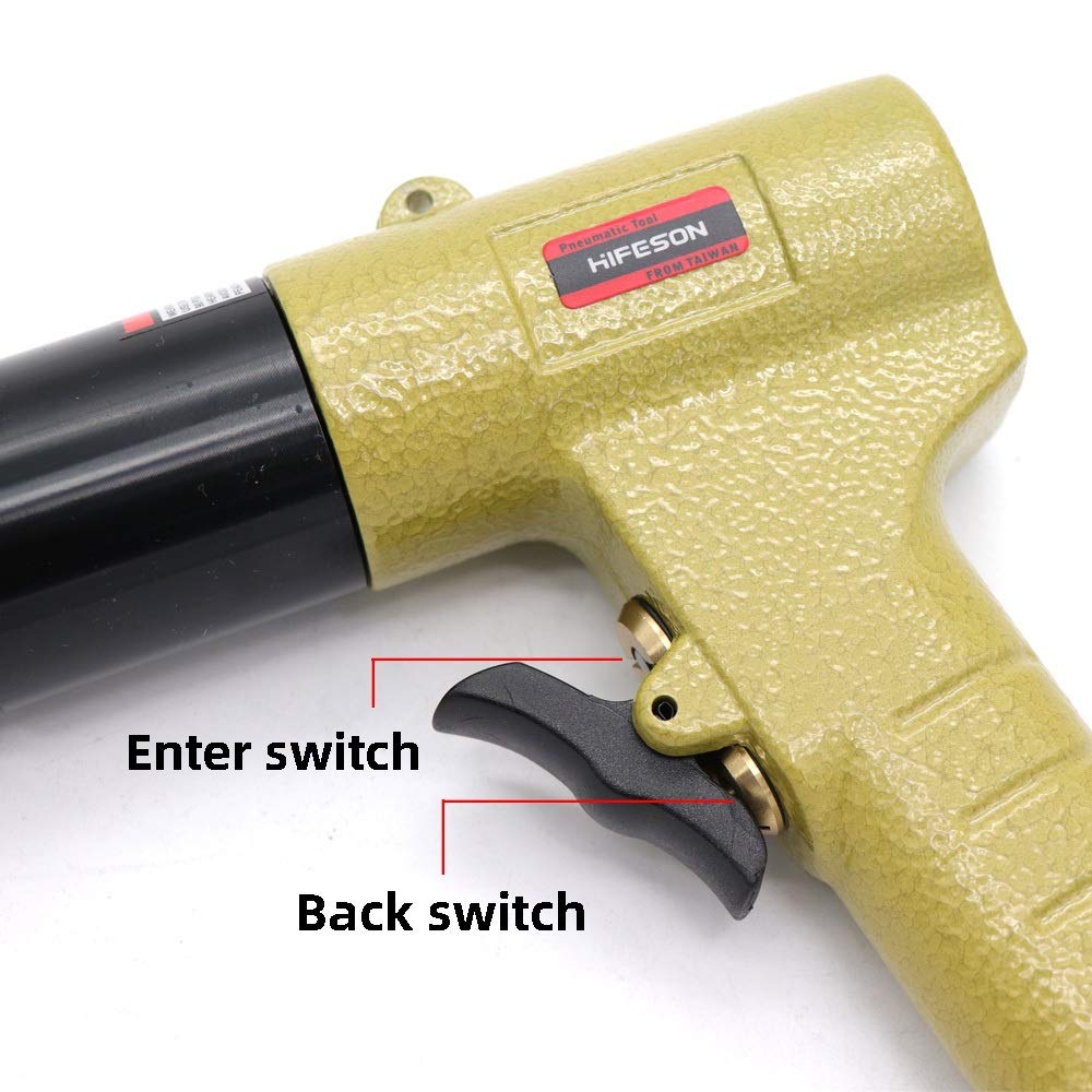 Pneumatische Luft Nietmutter Insert mit Gewinde Pull Setter Nietmaschinen Einnietmuttern Werkzeug for M3 M4 M5 M6 M8 M10 M12 Muttern Nietmutternzange (Color : 804A)