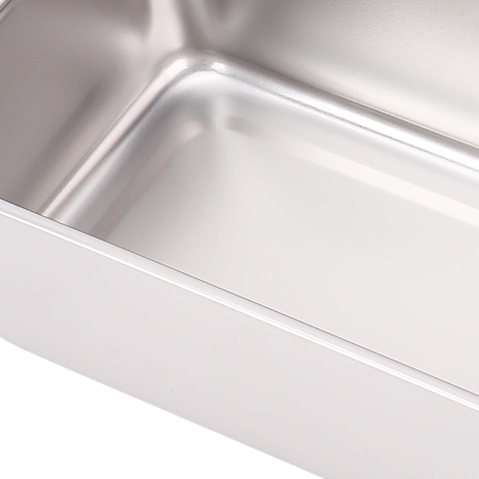 Lunch Box Elettrico Portapranzo Riscaldato in Acciaio Inossidabile 316 1L Cordless 3D Riscaldamento Concentrato Doppia Guarnizione 4000mAh Scaldavivande Portatile per Ufficio All'aperto