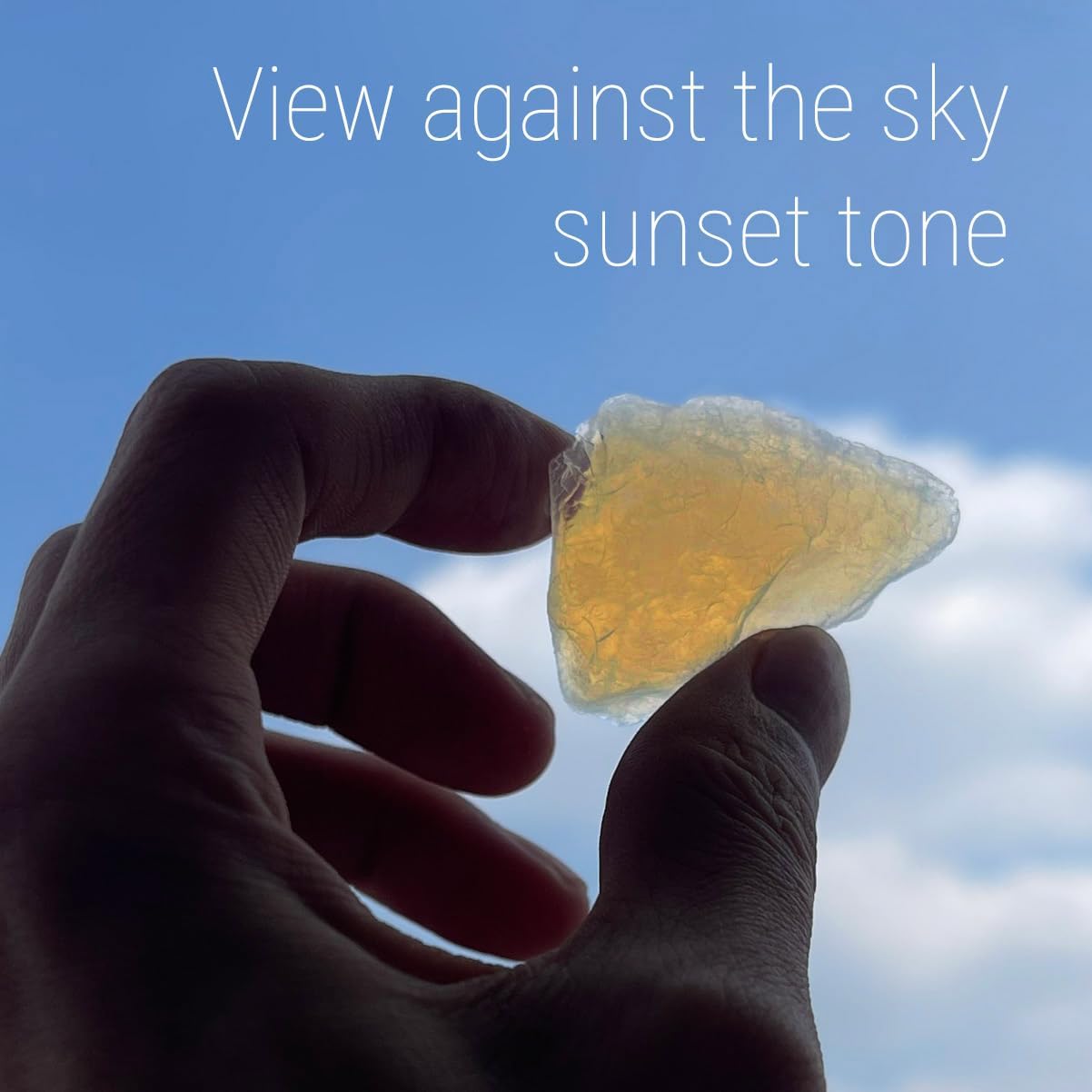 Aerogel by AerSky in a Glass Display Box - The Lightest Solid on Earth, Ideal Educational Tool for STEAM Learning and Classroom Demo image 5