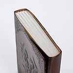 Handmade Leather Double Dragon Journal/Writing Notebook Diary/Bound Daily Notepad for Men & Women Unlined Paper Medium, Writing pad Gift for Artist, Sketch (7 x 5, Brown)