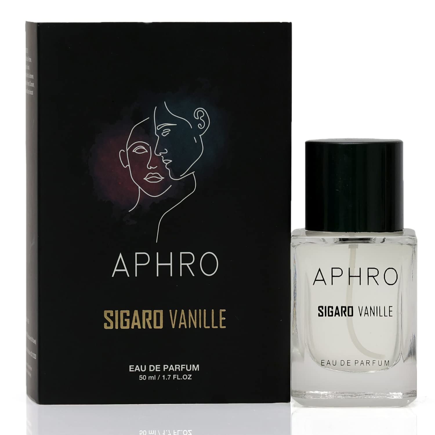 Aphro Sigaro Vanille Unisex Luxury Perfumes 50 Ml, Long Lasting Eau De Parfum Scent, Blended With Tobacco, Vanilla & Spices, Gifting Perfumes For Men & Women, Pack Of 1