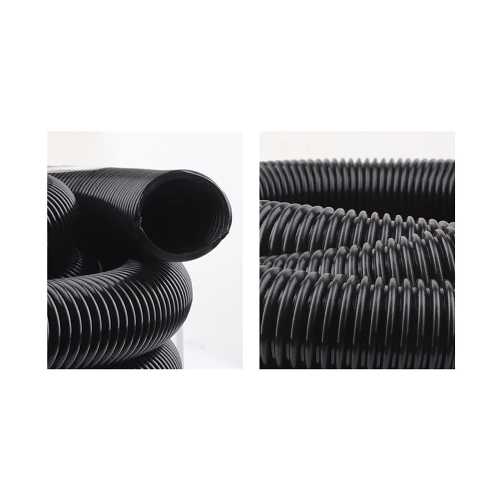 Weiches Rohr, Flexibler Ersatz-Vakuumschlauch, 3 Meter Innen 50 Mm/außen 58 Mm, Staubsauger-Gewindeschlauch/Balgen/Trinkhalme, Staubsaugerschlauch