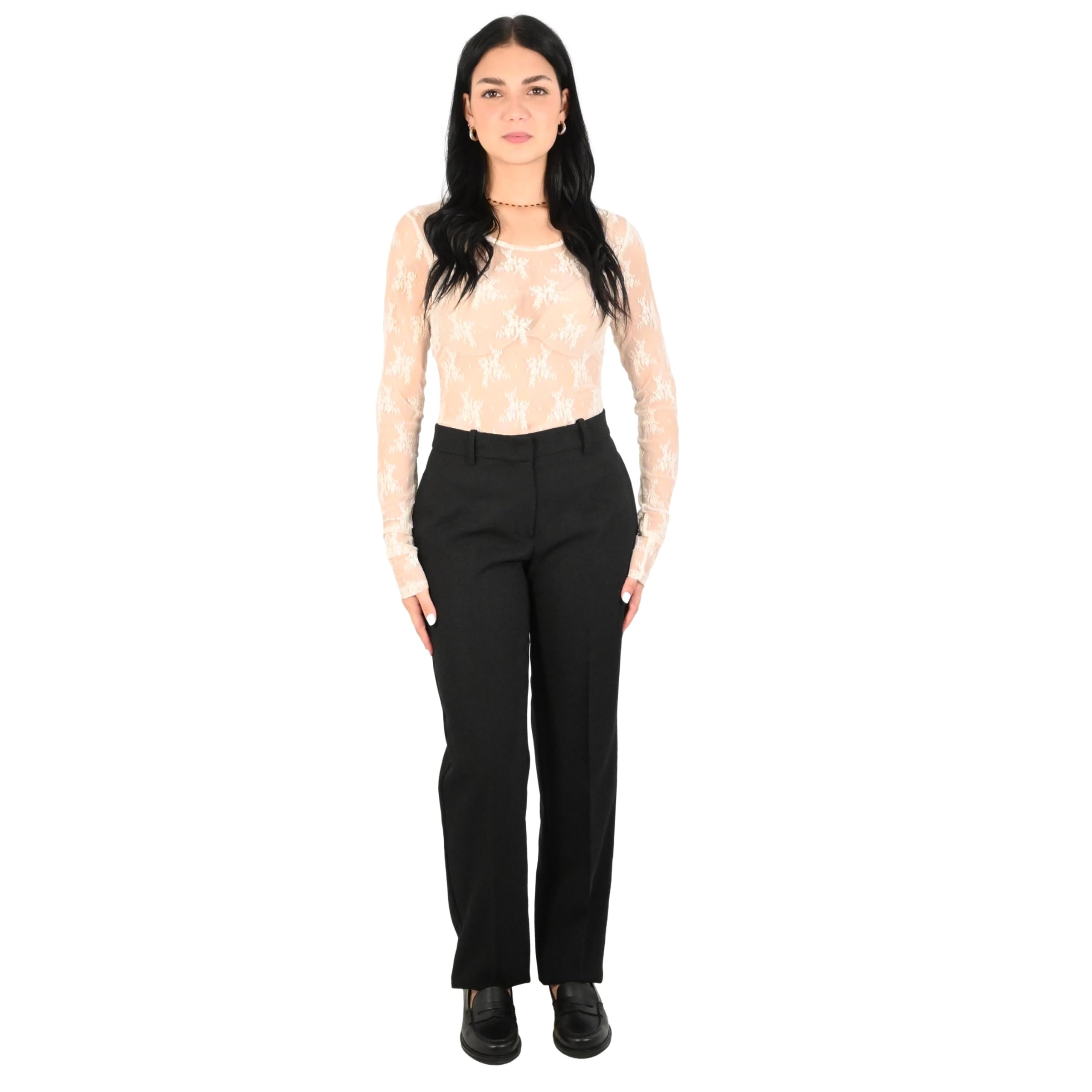 Kontatto pantalone donna nero CO2014C
