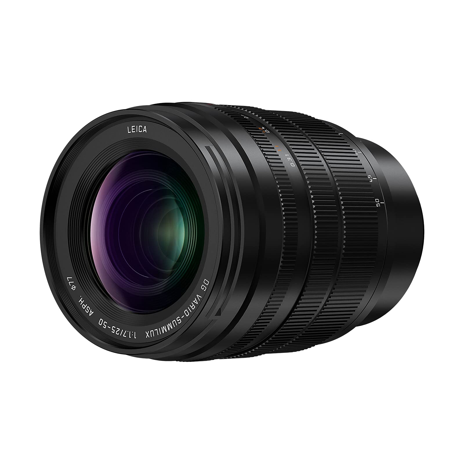 Panasonic Leica 25-50mm F1.7 | Objectif Zoom Grand Angle H-X2550E (Grande Ouverture F1.7 constante, Tropicalisé, equiv. 35mm : 50-100mm) Noir – Compatible Monture Micro 4/3 Panasonic & Olympus