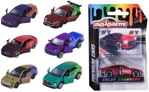 Majorette 212054041 - Changeurs de Couleur Voitures - Majorette Métal Voitures r