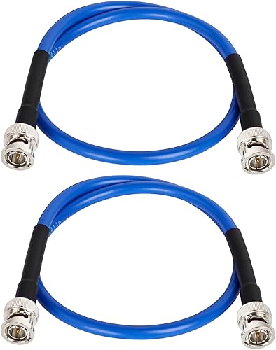 Miniatura 17 de XRDS -RF Cable SDI 12G de 35 pies, cables de video SDI 3G/6G/12G 75ohm BNC Cable macho soporta HD-SDI/3G/6G-SDI/4K/8K para convertidor de cámara