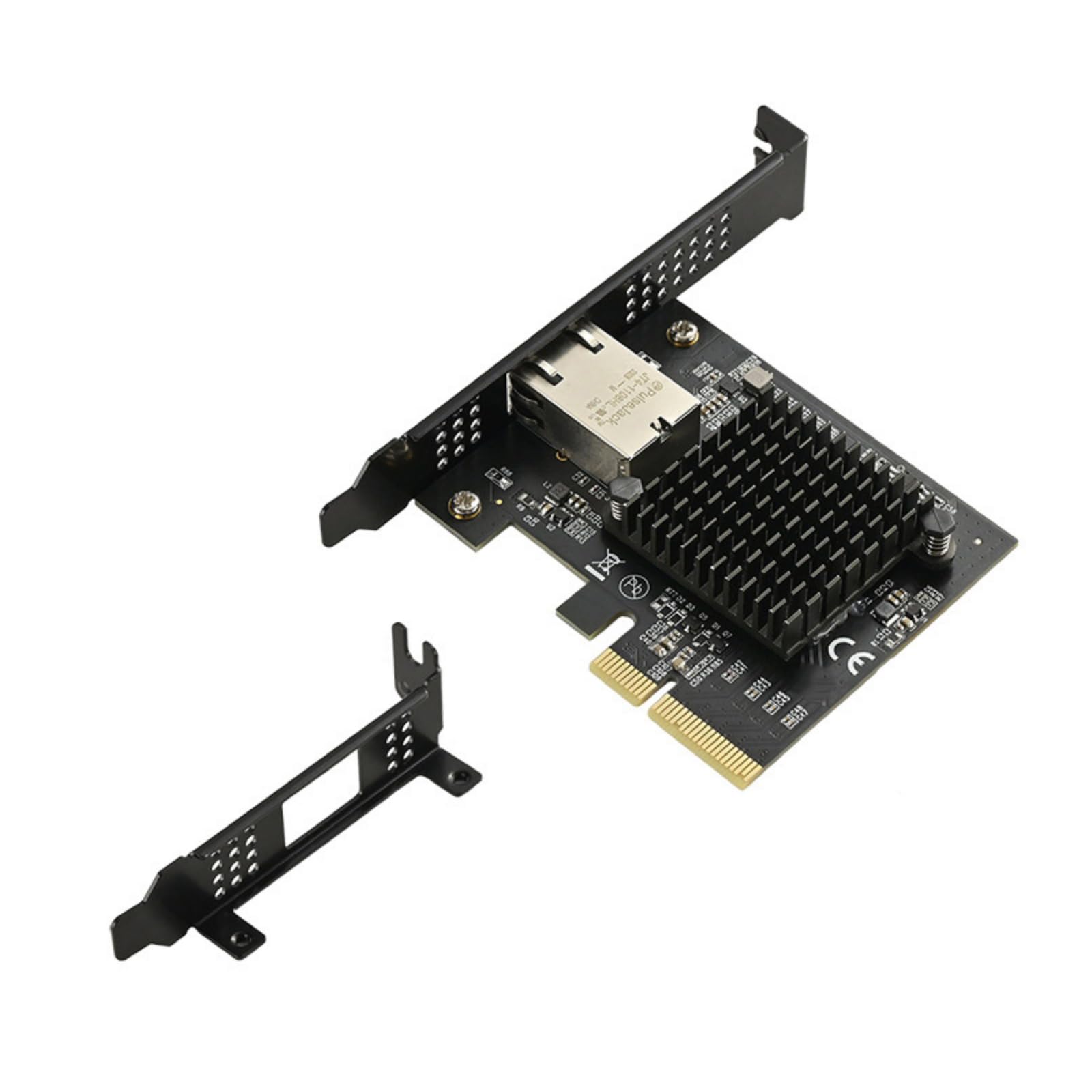 Carte réseau PCIE 10 Gbit/s Carte d'interfaces Single Port 1G/2.5Gbps/5Gbps/10Gbps Adaptateur réseau pour serveur professionnel Outil