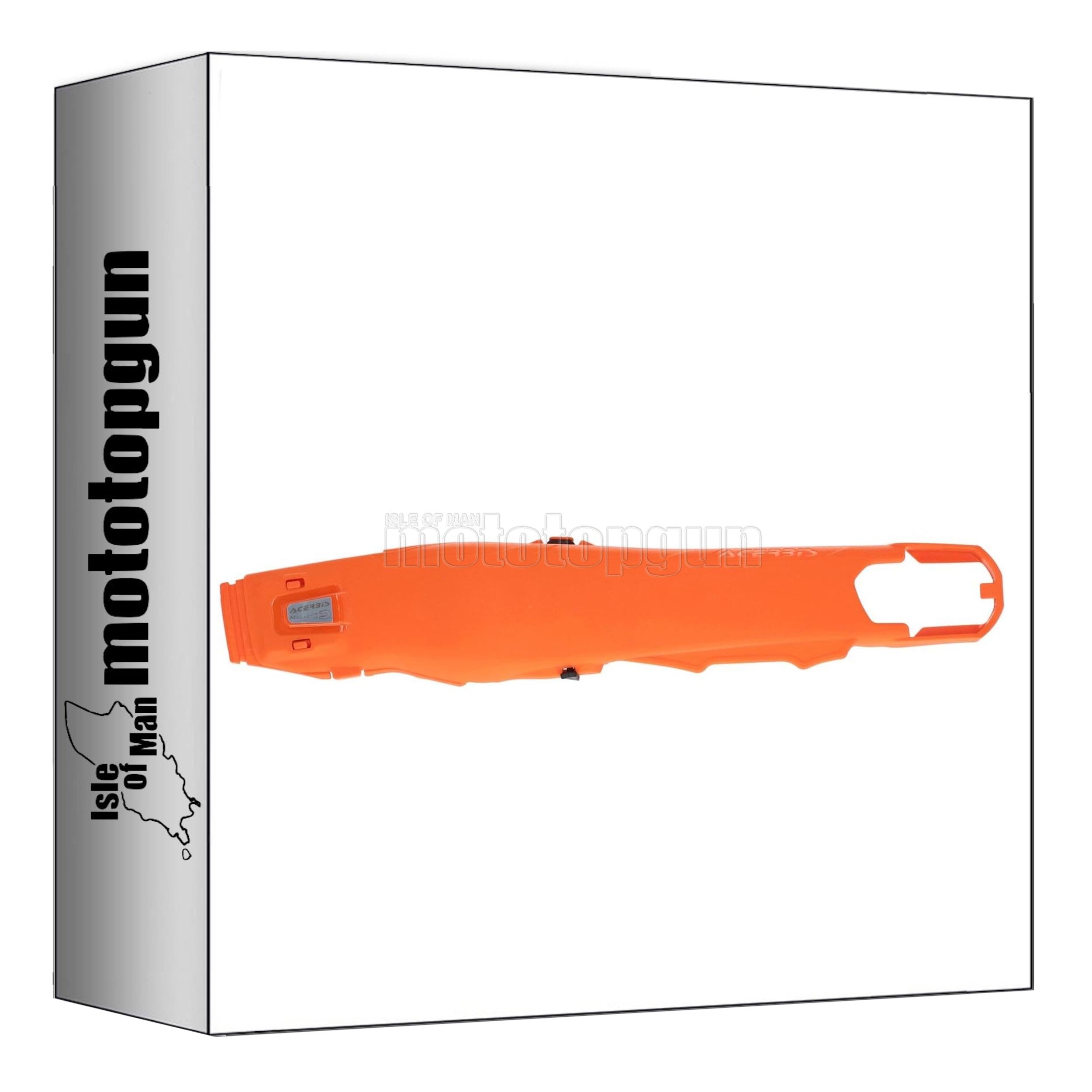 Protector Acerbis Teketmagnet naranja de alta resistencia para basculante KTM 2024 3