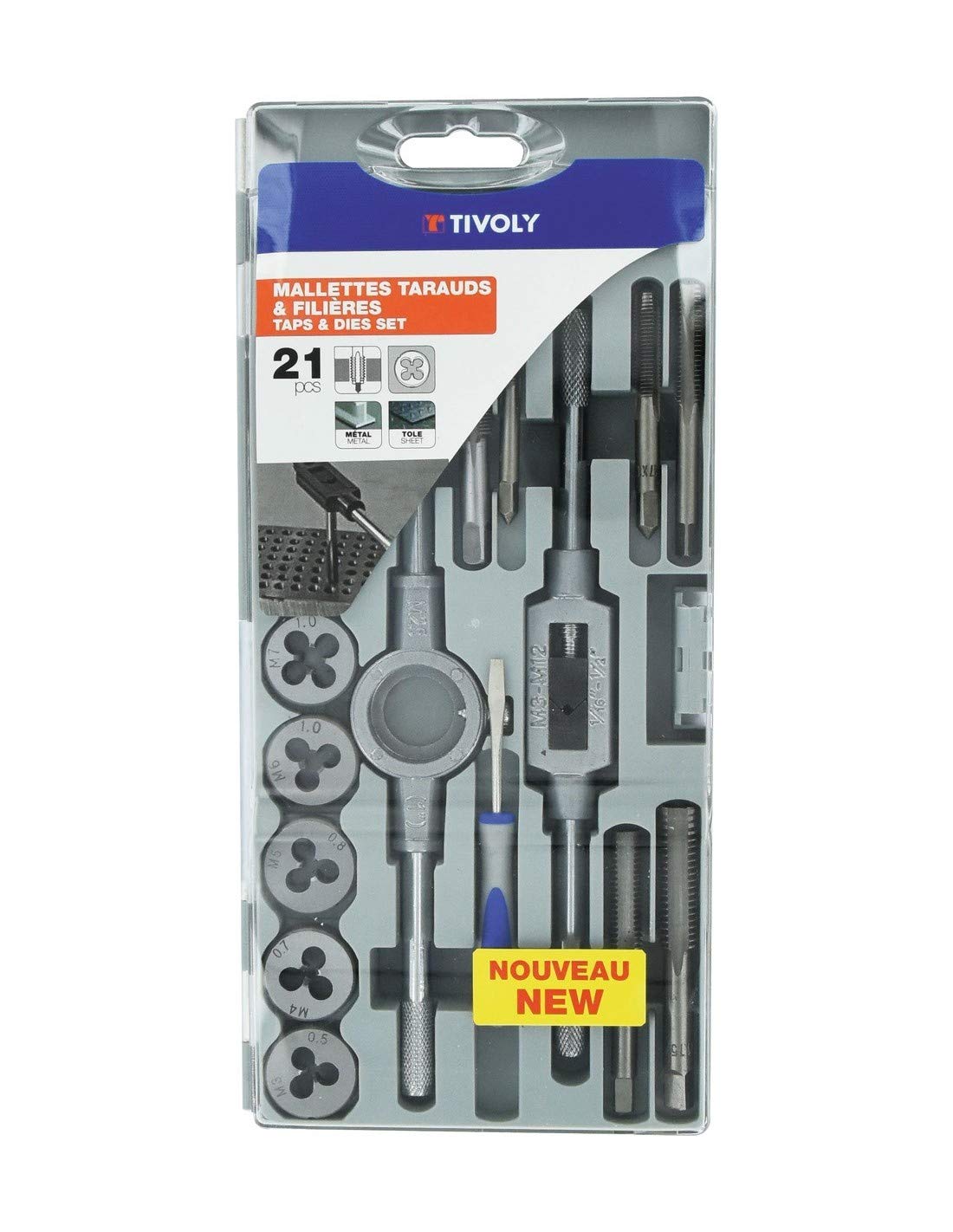 Mâles roulements Jg 21 TIVOLI réduction des vibrations mécaniques