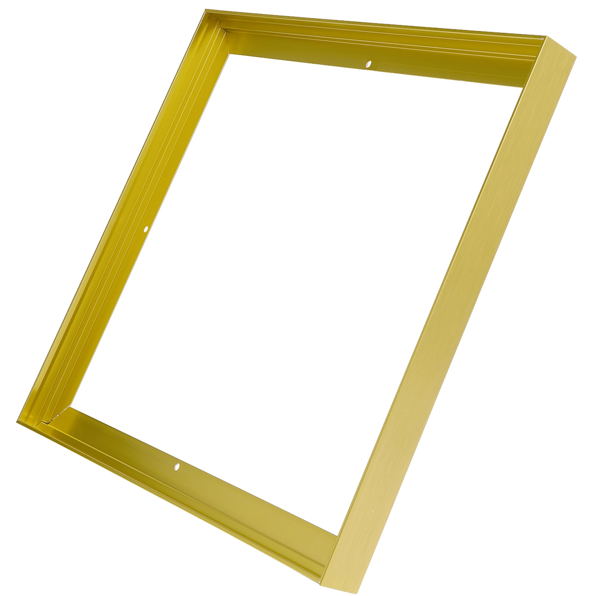 16x20 DIY Metal Canvas Frame,1.25" Deep Floater Frame,Light Gold