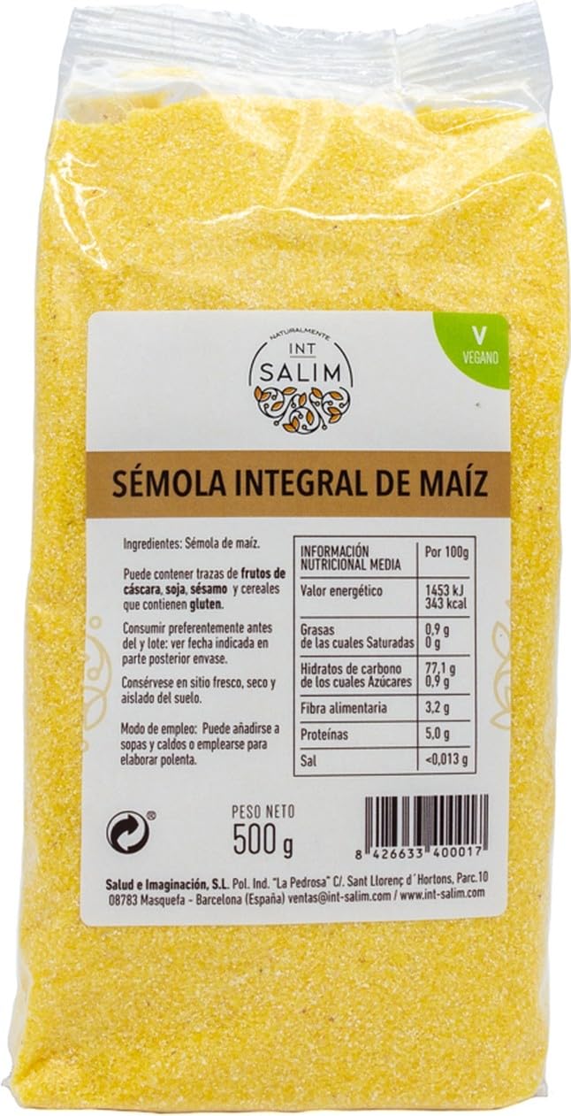 semola maiz int 500gr int-salim 500 gr.