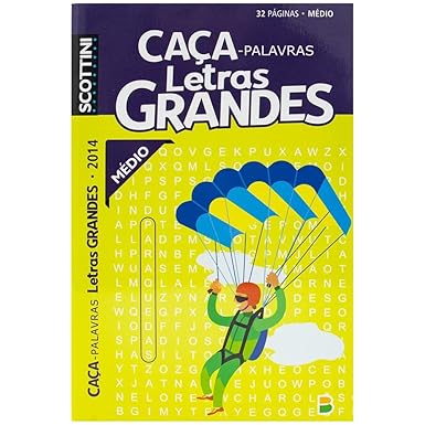Scottini Caça-palavras Letras Grandes (32p) N.2014