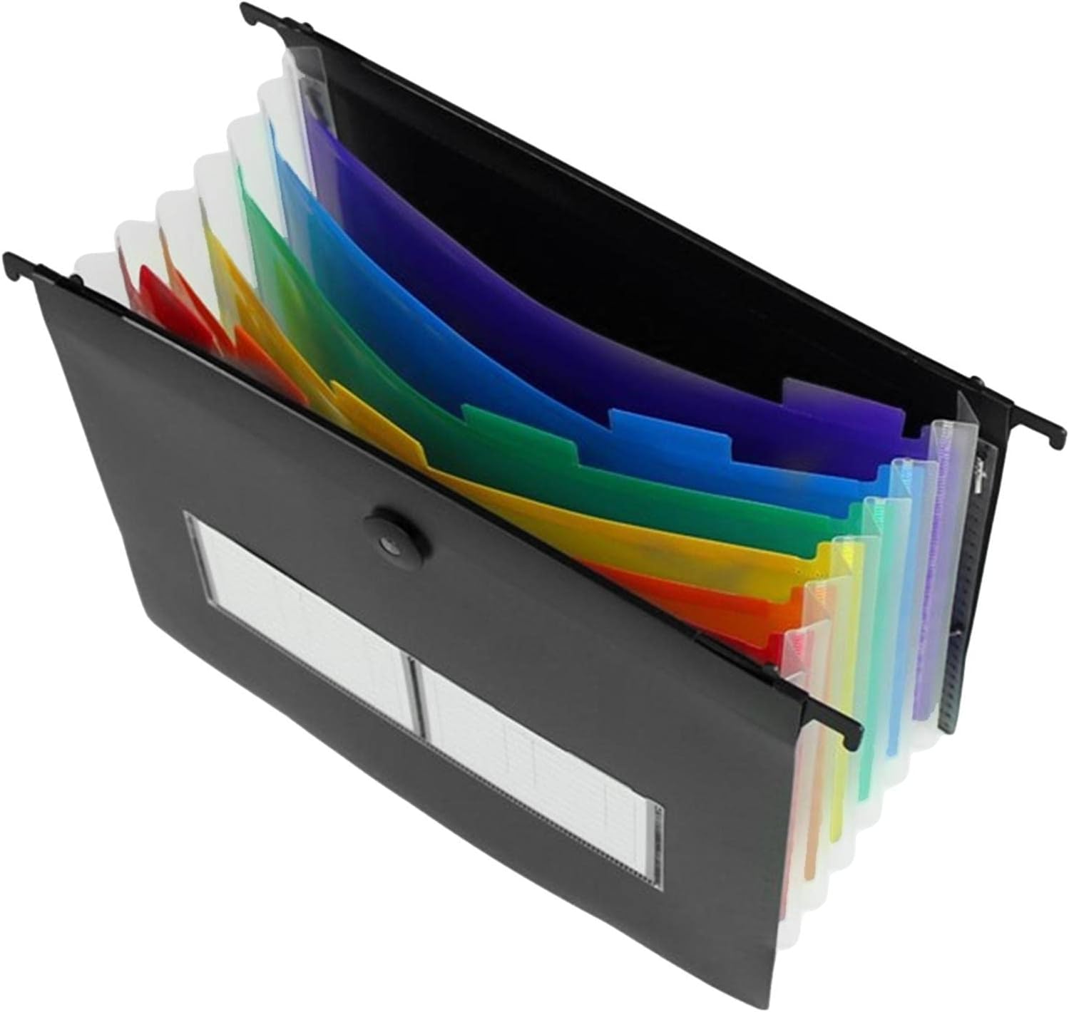 STKOfWoSu Hanging File Folders Letter Size,Expandable