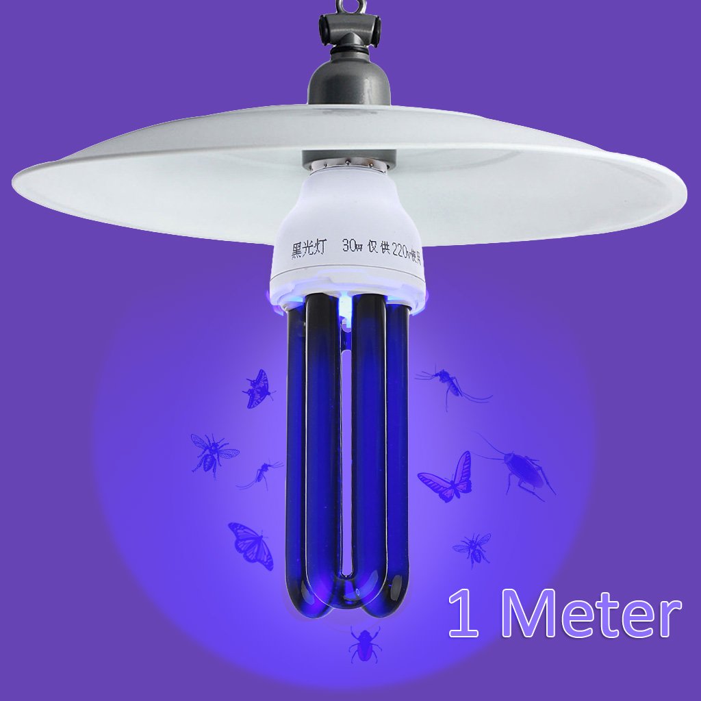 E27 UV Schwarzlicht Lampe 40W - 365nm UV-Licht Für Bühnendekoration & Spezialeffekte