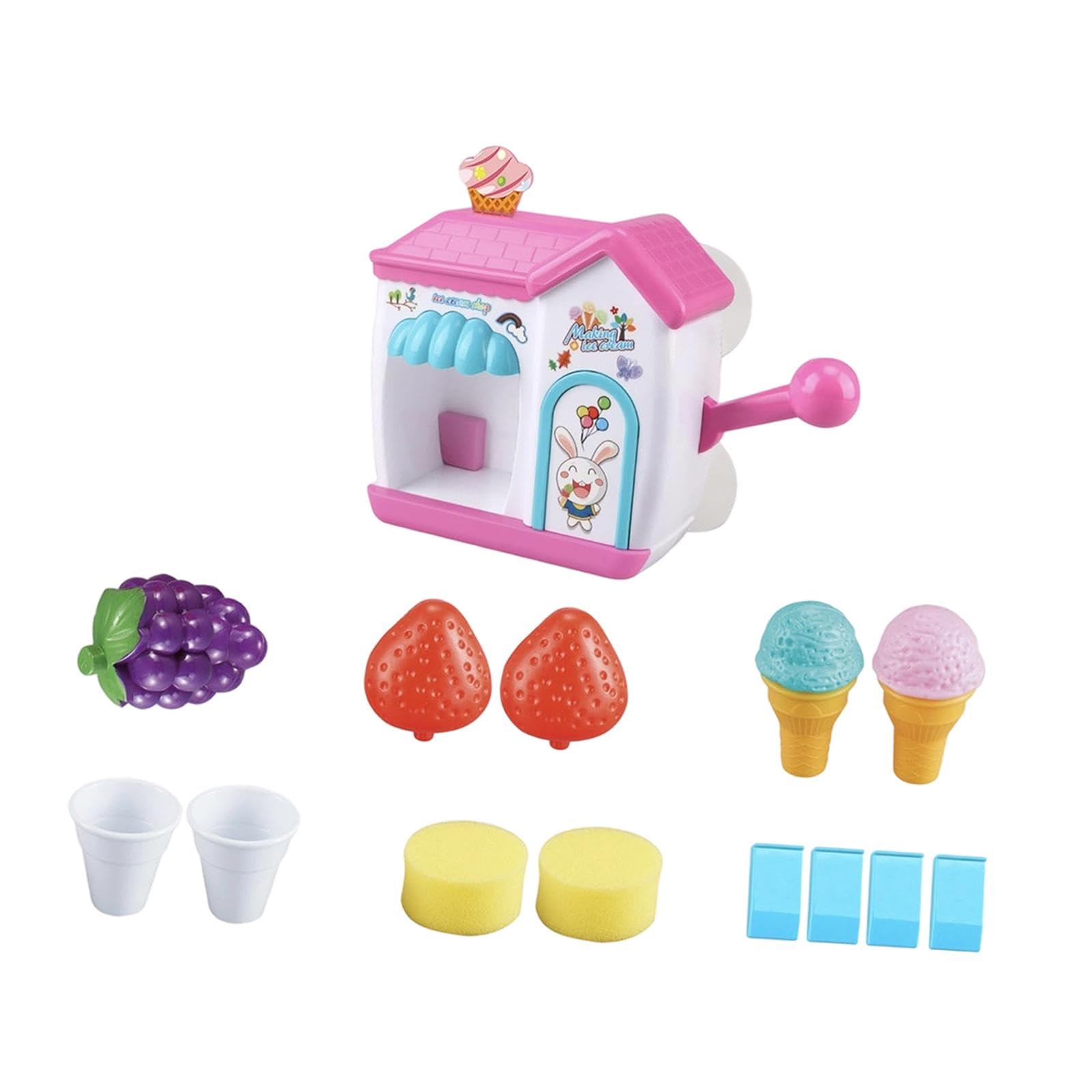 F Fityle Juguetes de baño para hacer espuma de, juguetes de ducha, educativos, fáciles de usar, juego de simulación de pastel de burbujas, de bañera