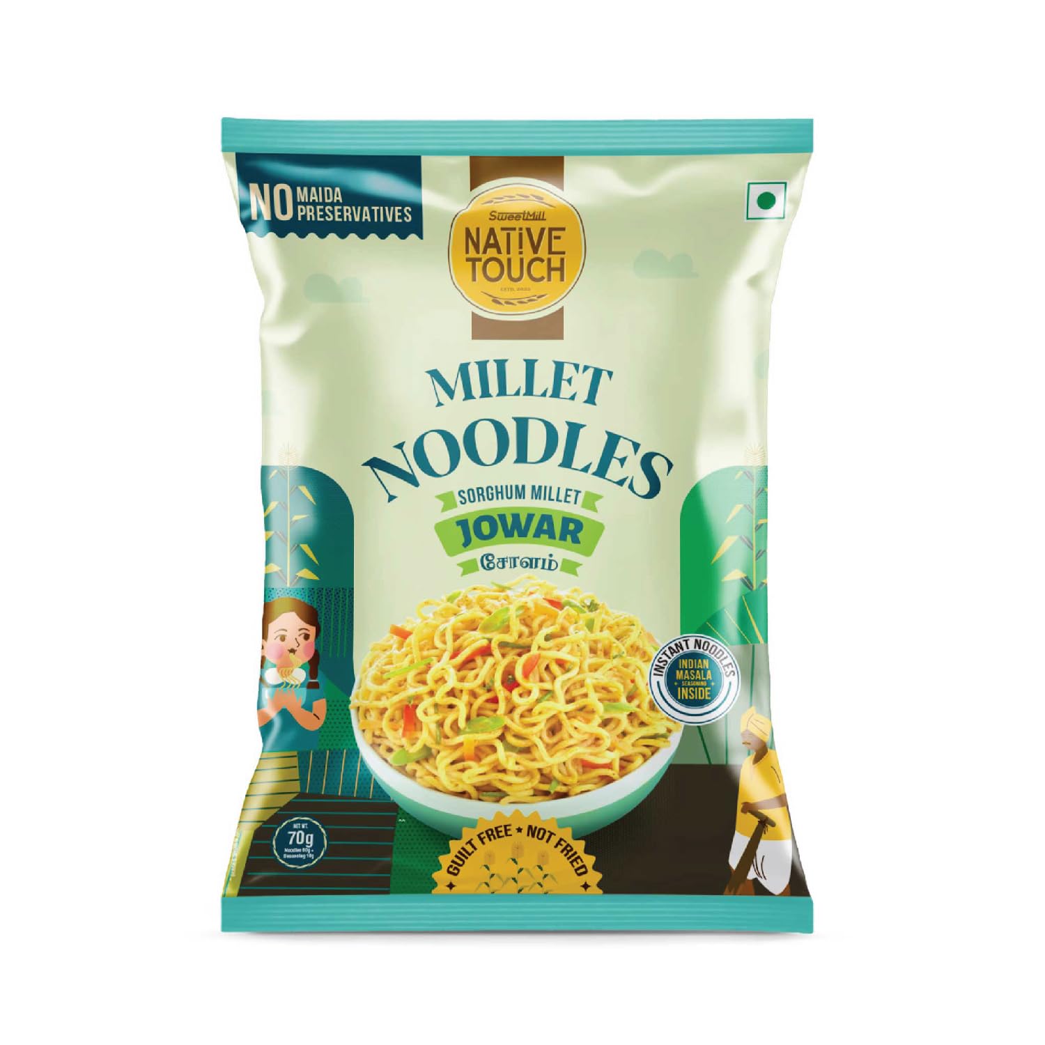 See full amazon price history chart for NATIVE TOUCH Sorghum Millet Noodles - Jowar 70gm (Pack of 5) NATIVE TOUCH Sorghum Millet Noodles - Jowar 70gm (Pack of 5) (B0CVQHLKB8) Amazon Price History, Amazon Price Tracker