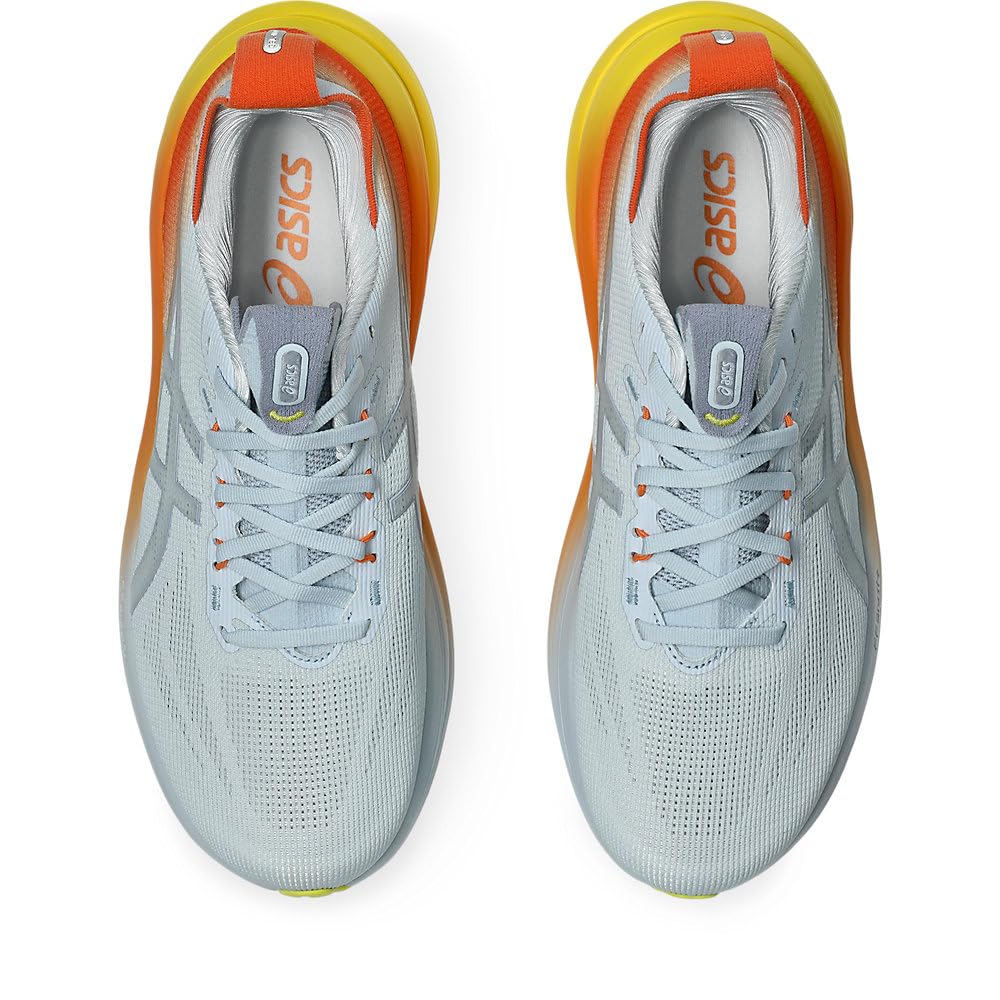 Asics Gel-Nimbus 28 Sunny Sizzle Laufschuhe Neutralschuh Herren hellblau - Sky/Sun Peach 44 – Bild 3