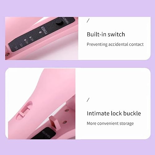 Miniatura 7 de Rizador de huevo francés romántico, rizador de huevo, rizador de cabello, rizador de cabello iónico en forma de V, herramientas de peinado y