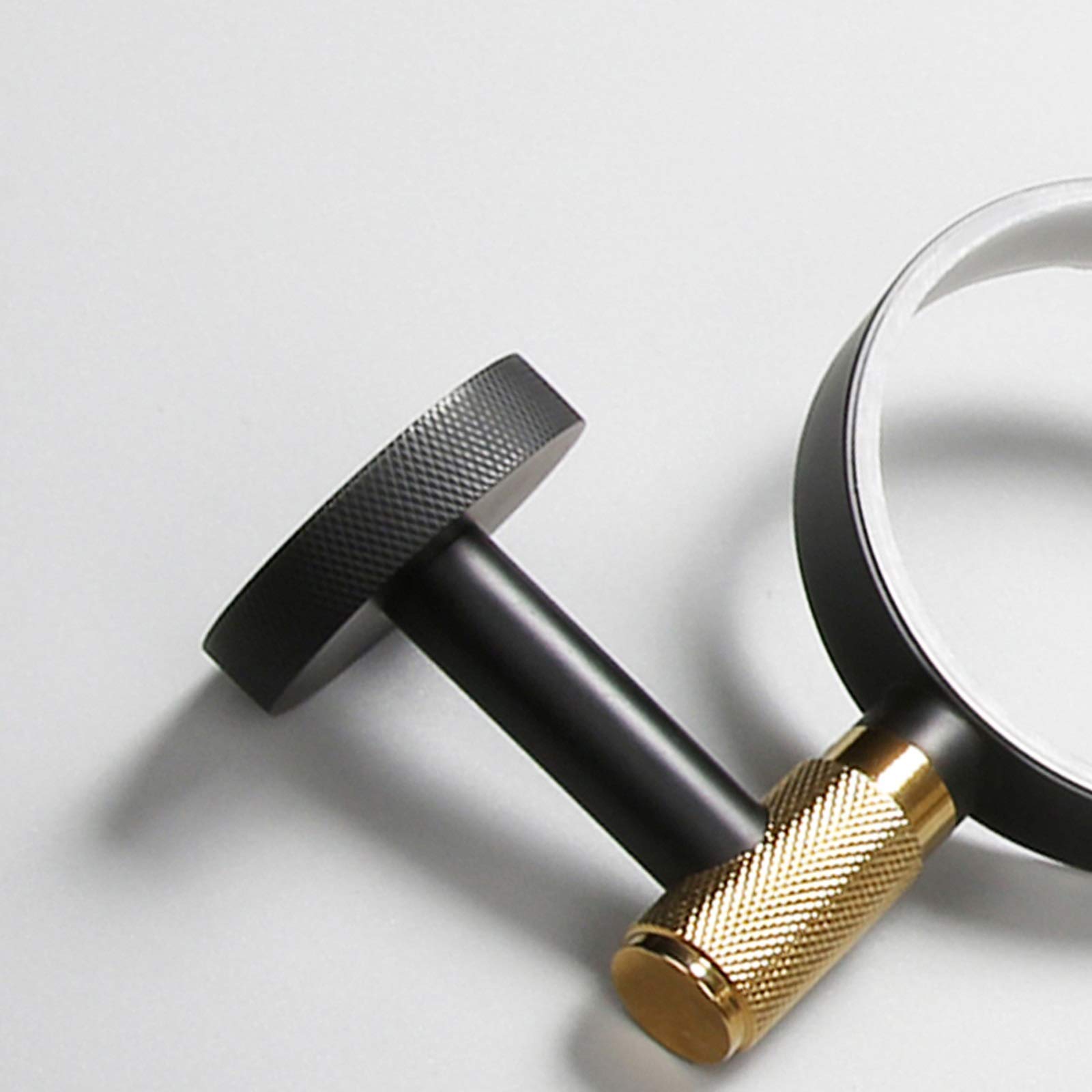Escobillero Baño Conjunto de tazón de Inodoro congelado Conjunto de Vidrio Taza de Vidrio Limpieza Integral Aseo Limpieza de Inodoro sin Perforado (montado en la Pared) Escobillas WC