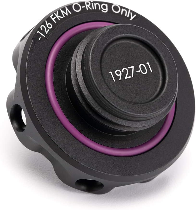 Podium Oil Cap in Satin Black for Hondas/Acuras
