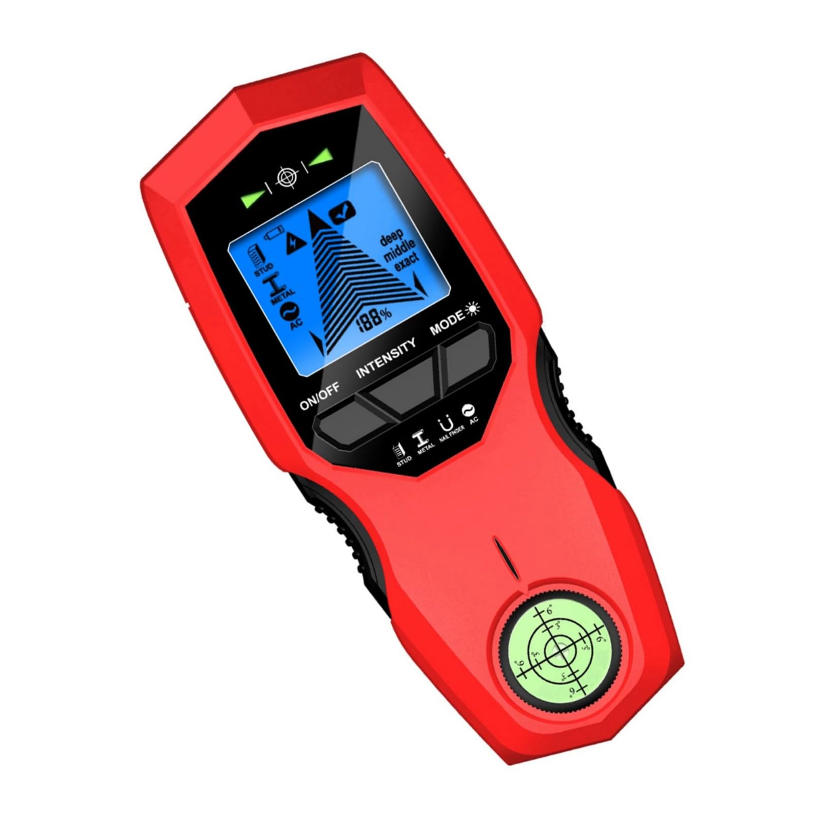 Beam Finders Wall Scanners LCD Display Multifunction Wall Detectors for Wood & Metal Detection Wire Cable Locators Multiple Function Detectors