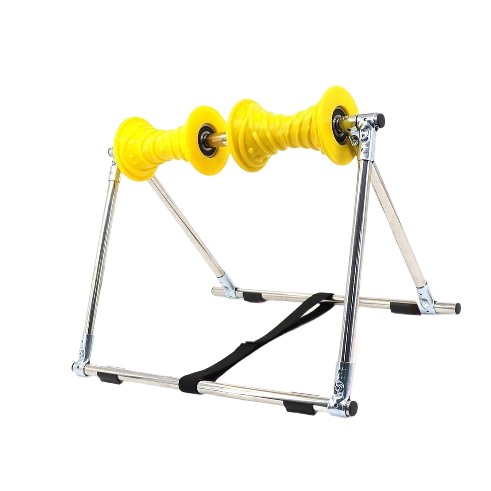 Roller Massaggio Polpaccio Ergonomico Per Ufficio Casa O,Giallo