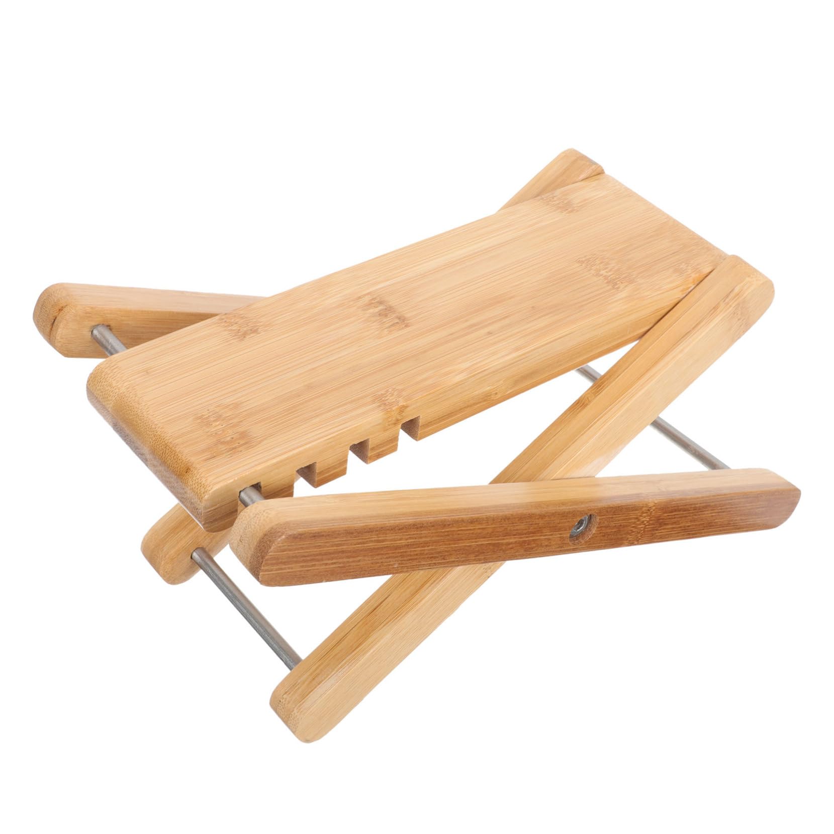 Yardwe Adjustable Foot Stool Folding Guitar Foot Pedal Simple Support for Nail Art and Massage Present for Stylish Ladies