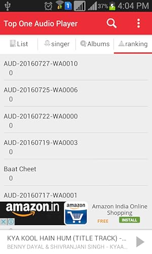 top one audio player