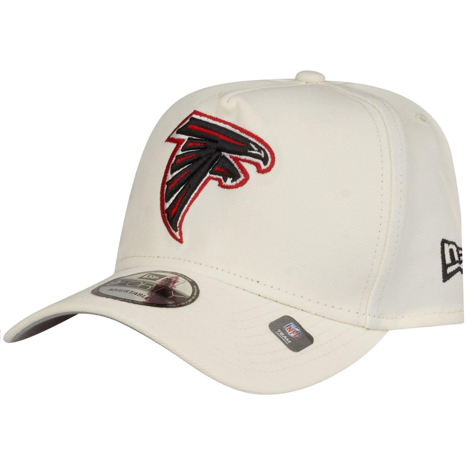 New Era 9Forty A-Frame Cap - Atlanta Falcons Chrome White - One Size