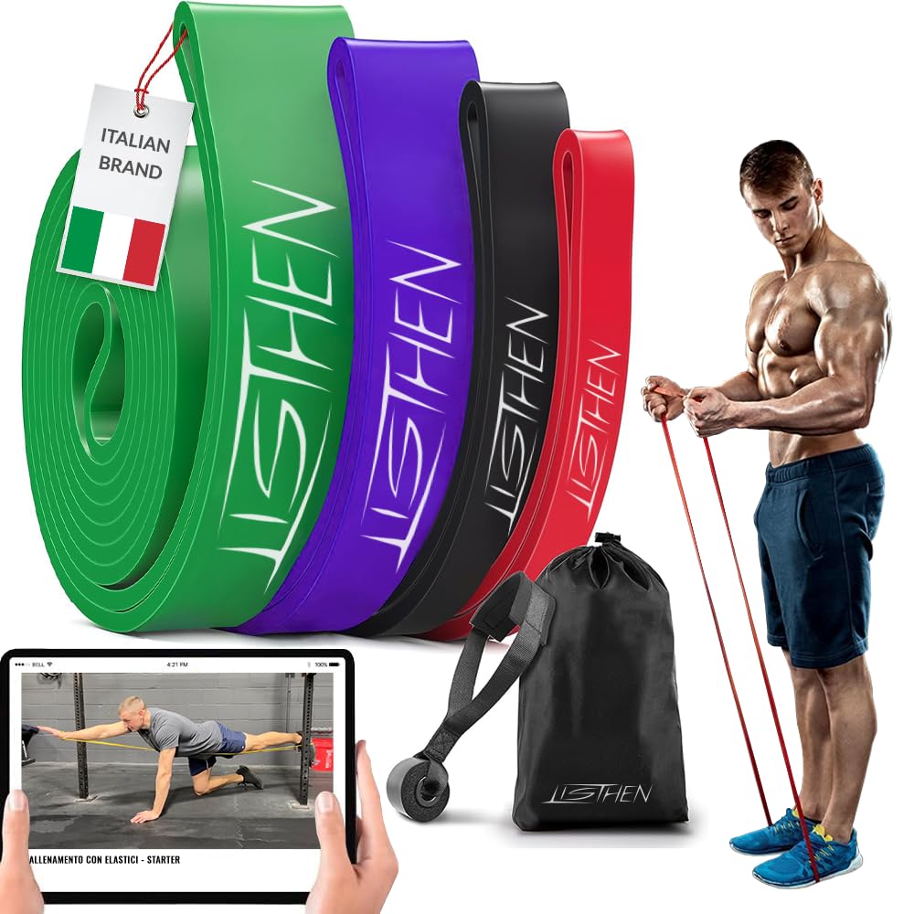 Elastyczne gumy oporowe do podciągania mięśni i fitnessu, idealne do rehabilitacji mięśni, rozciągania i jogi, Gumki o różnym oporze do każdego treningu