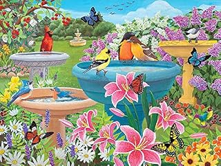 RICUVED Flowers Diamond Painting Kits Bird for Adults,Butterfly Diamond Art Kits,5D DIY Full Drill Crystal Rhinestone Diamond Painting Spring Garden Gift for Home Wall Decor(30X40cm)